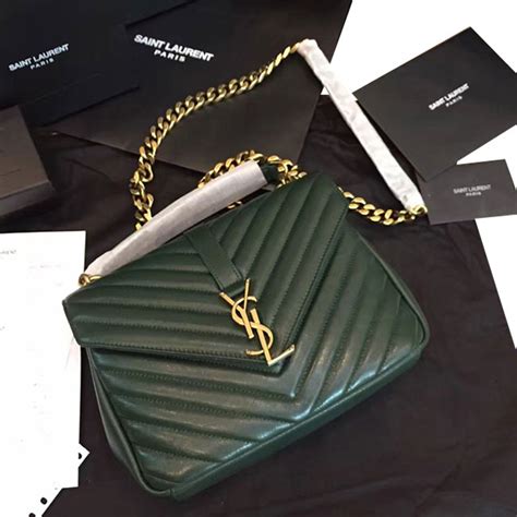 sac ysl vert|Saint Laurent.